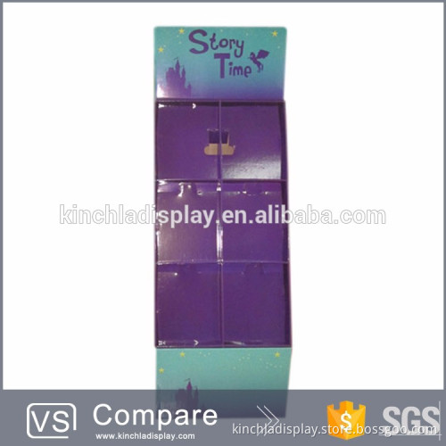 Kinchla Paper Board Retail Book Floor Display Stand
